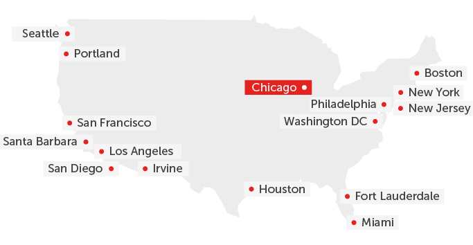 CHICAGO harita