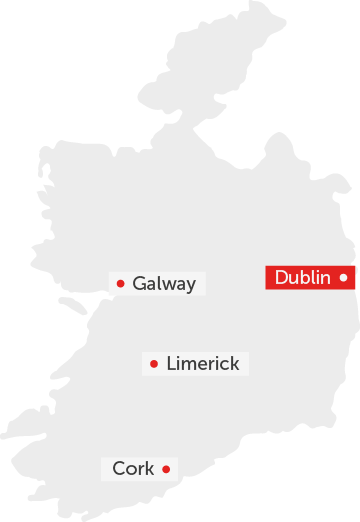DUBLIN harita